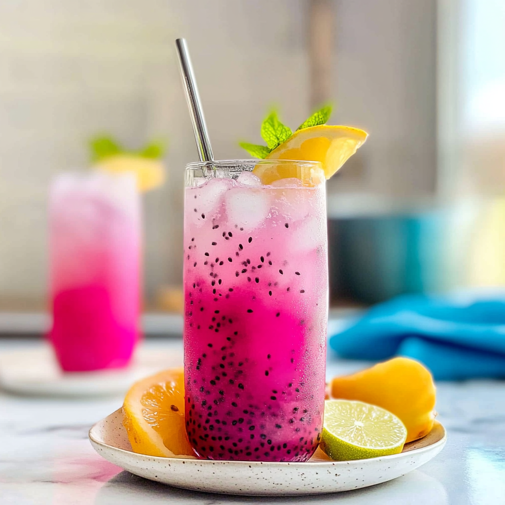 Dragon fruit agua fresca recipe