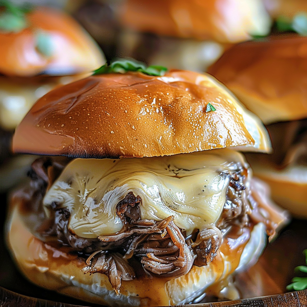 Easy French Dip Sliders