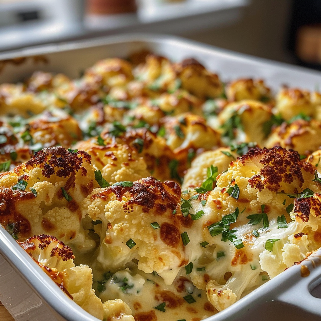 Loaded Cauliflower Casserole