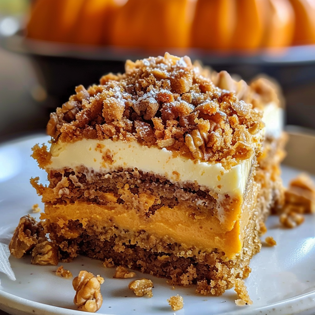 Pumpkin Crunch Cake