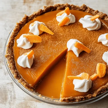 Honey Carrot Pie