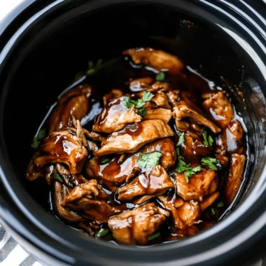 Crock Pot Bourbon Chicken
