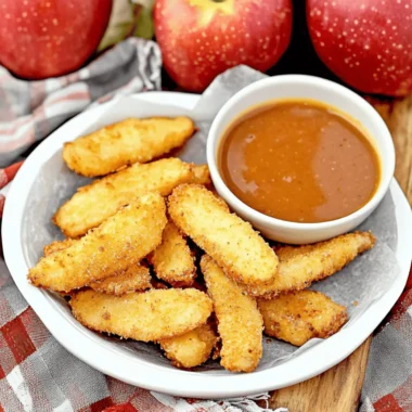 Crispy Air Fryer Apple Fries