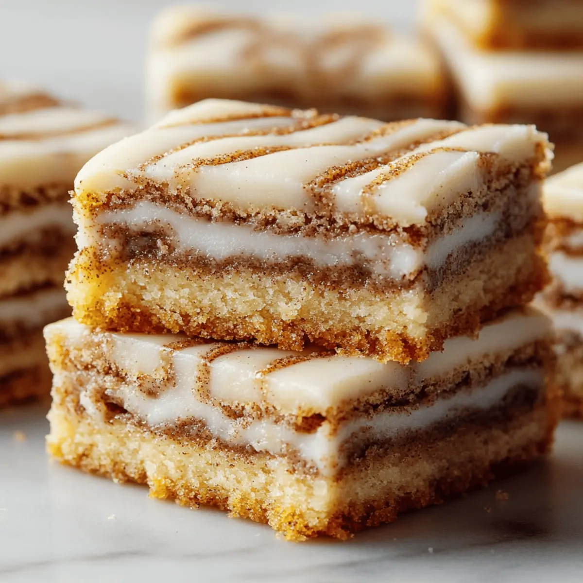 Cinnamon Roll Bliss Bars